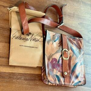 Patricia Nash Palm Leaves Venezia Crossbody